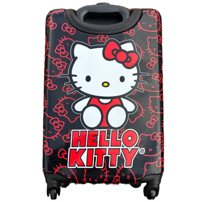 LUGGAGES HELLO KITTY BLACK AND RED RKIML SR7