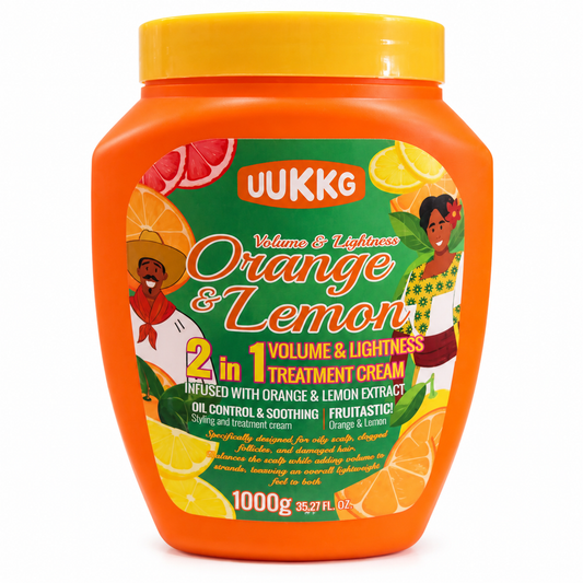 Crema de tratamiento voluminizadora de naranja y limón UUKKG
