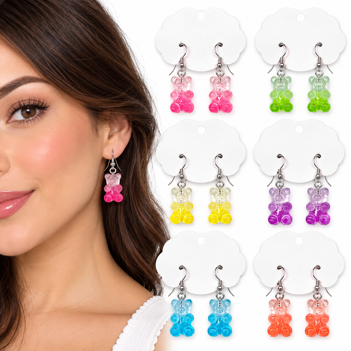 Gummy Bear Earrings