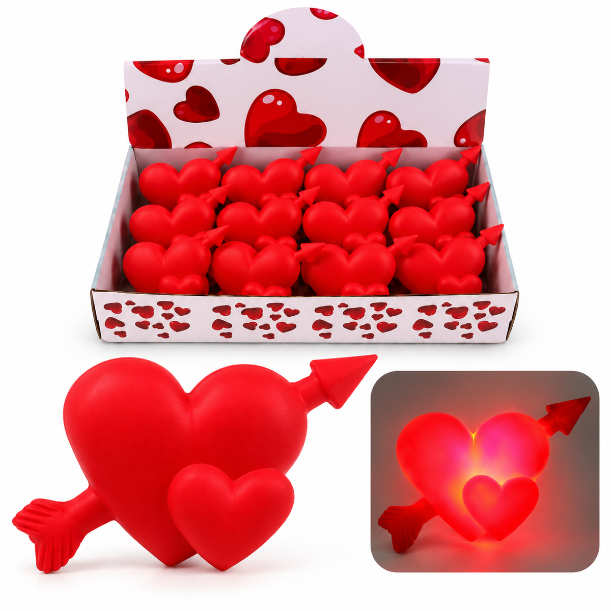 Light Up Decorative Heart