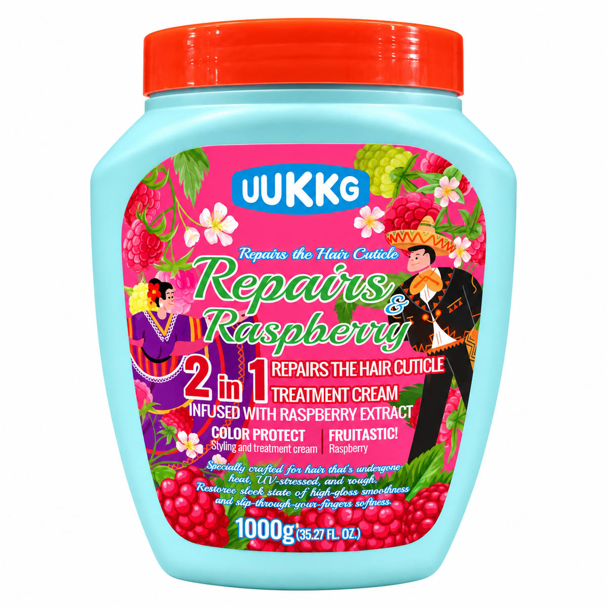 Crema reparadora y de tratamiento de frambuesa UUKKG