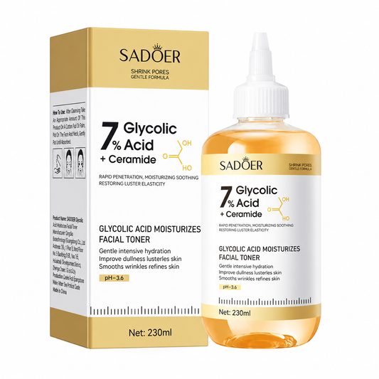 Tónico facial de ácido glicólico Sadoer