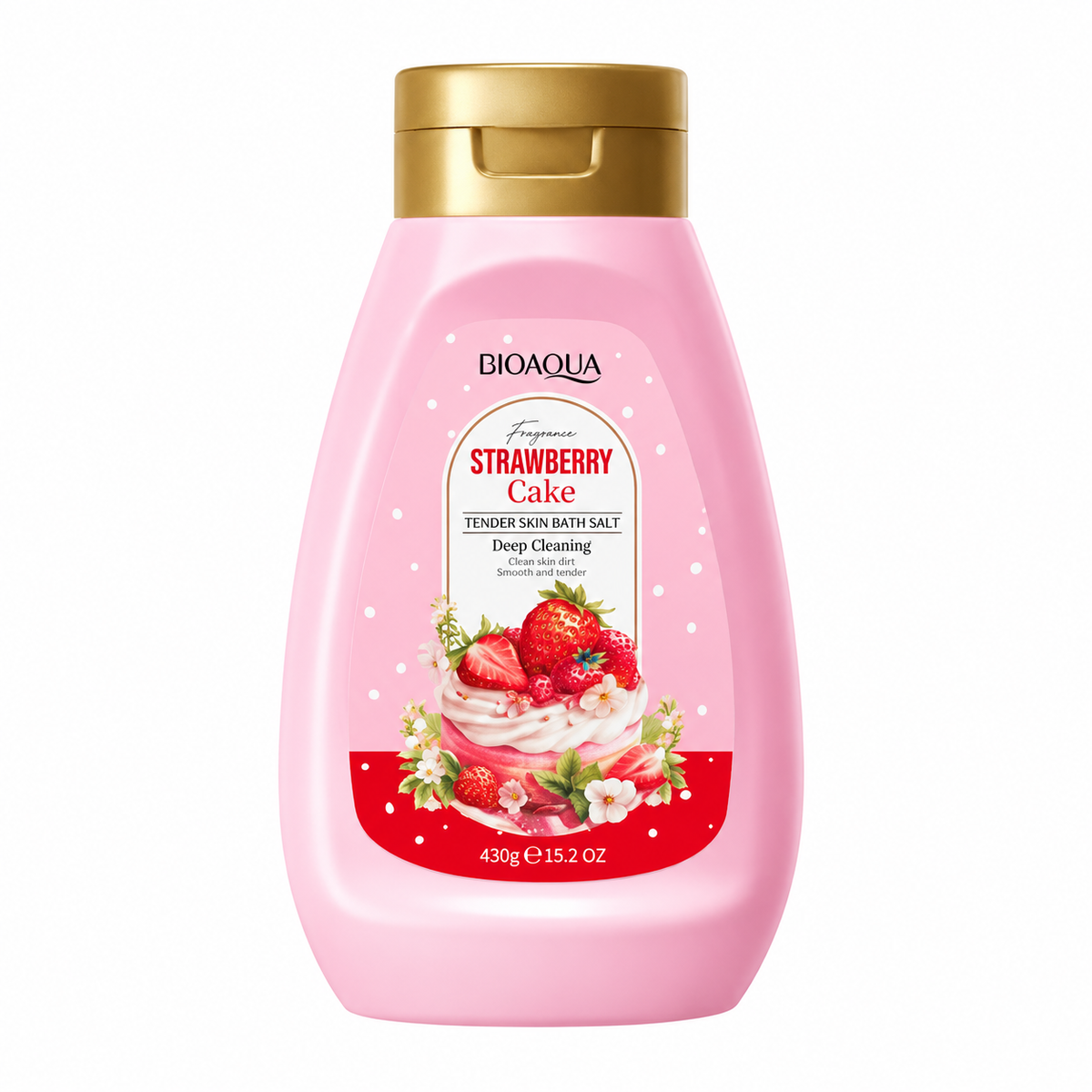 Sal de baño de helado de fresa Bioaqua