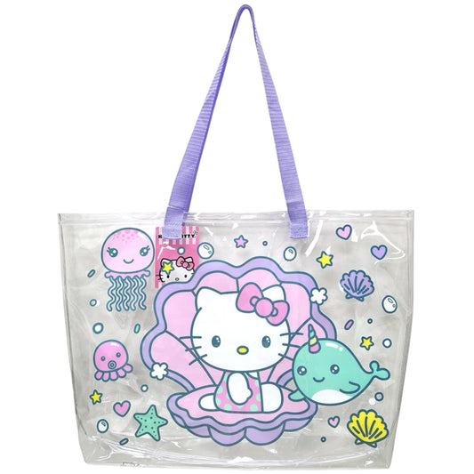 HELLO KITTY MERMAID CLEAR BAG #TRBE