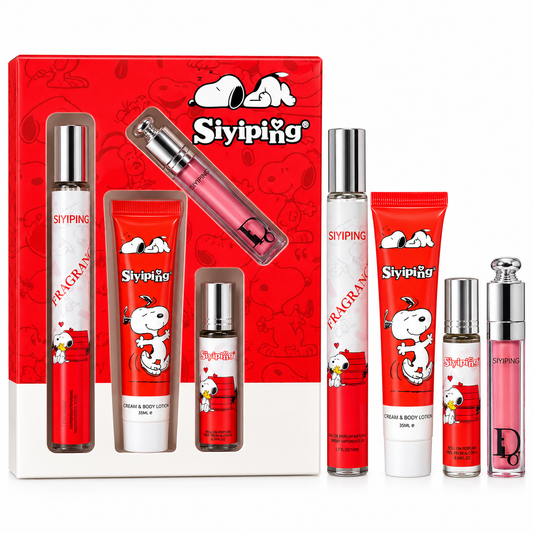Set de regalo de fragancia Siyiping White Dog