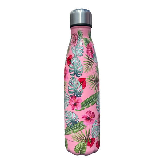 GWK558 STAINLESS STEEL PINK  HOT & COOL BOTTLE 500ml R93