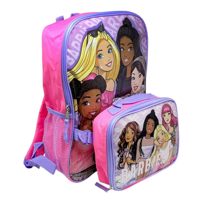 BARBIE GIRL BACKPACK WITH LUNCH BAG UPDB23BA56925 R102