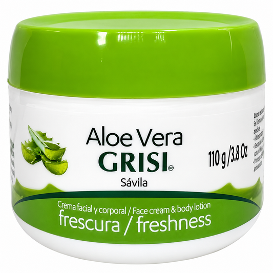Crema facial de aloe vera Grisi