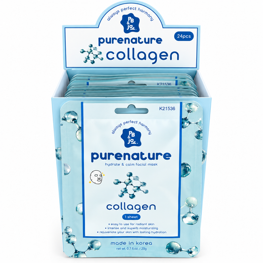 Mascarilla facial de colágeno Purenature de PB & Jay Korean