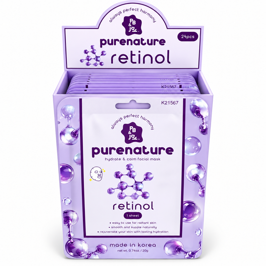 Mascarilla facial de retinol PB & Jay Korean Purenature