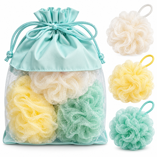 Sage Bag + 3 Loofahs