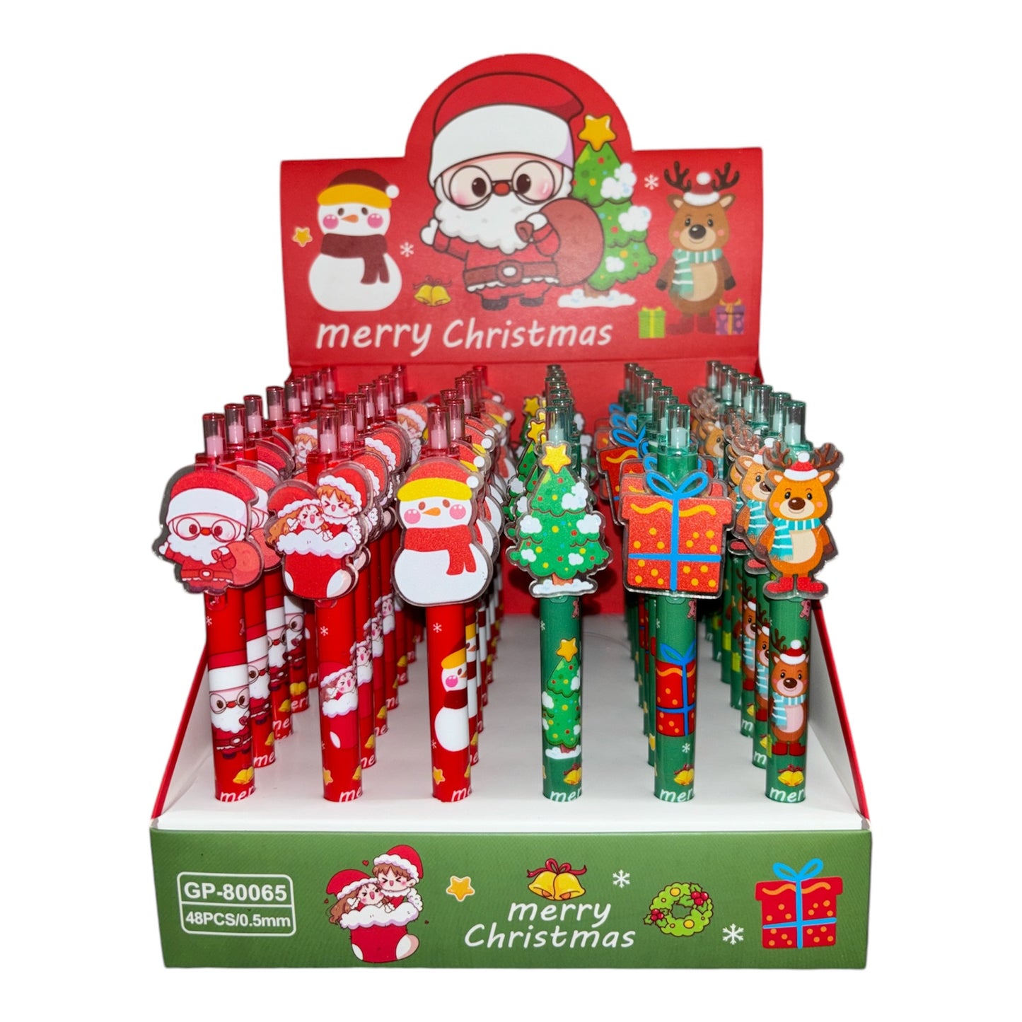 MERRY CHRISTMAS PENS DISPLAY GP-80065 #102