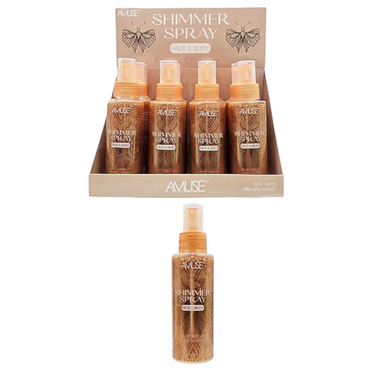 AMUSE FACE AND BODY SHIMMER SPRAY AM631 R39