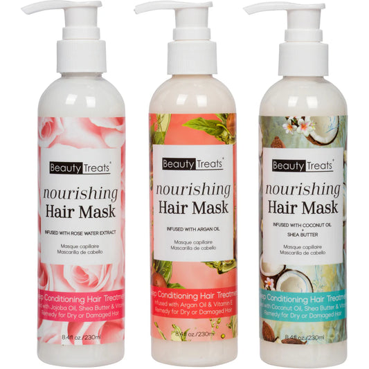 BEAUTY TREATS NOURISHING HAIR MASK 3PACK #31