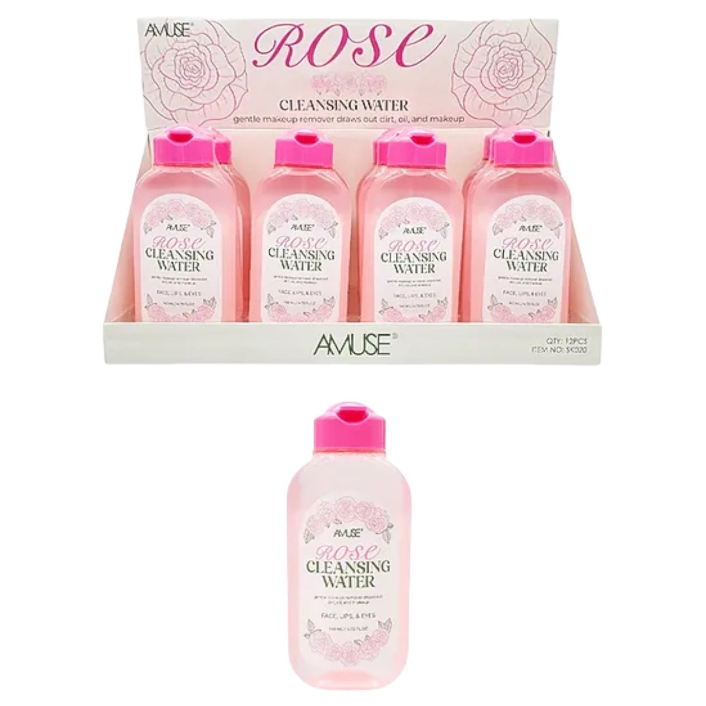 AMUSE ROSE CLEANSING WATER SK020 R39