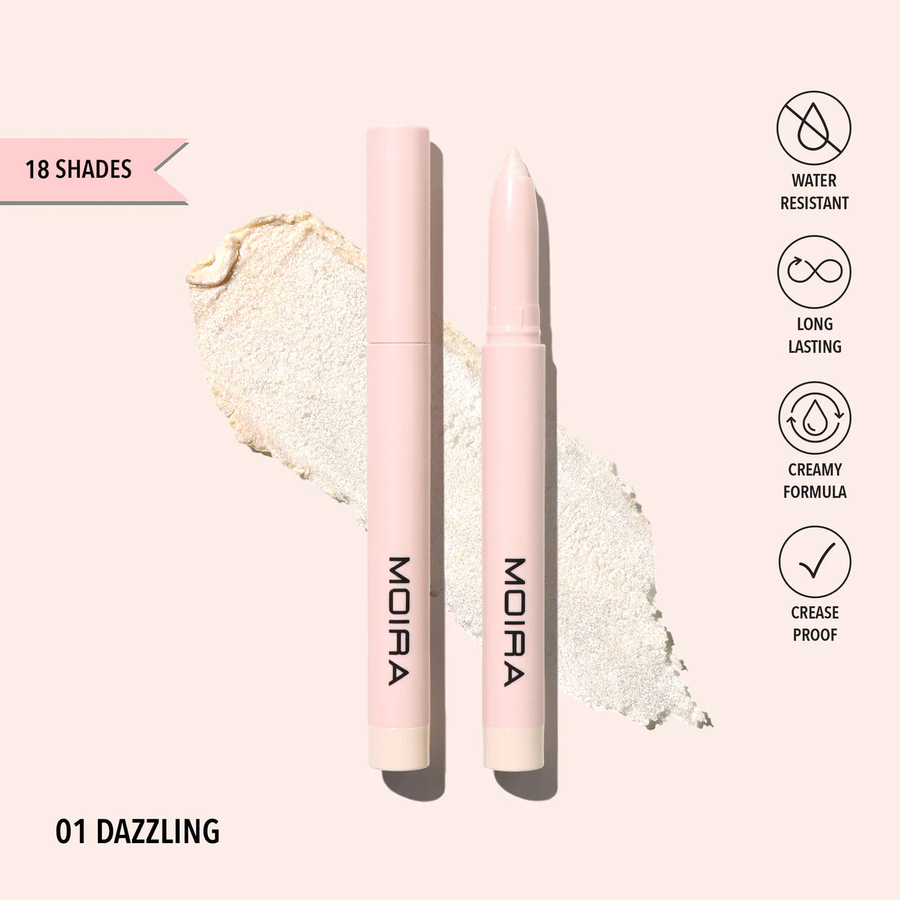 MOIRA AT GLANCE STICK SHADOW DAZZLING GSS001 R58