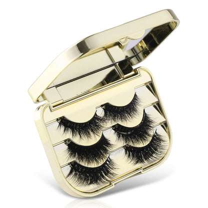 LURELLA  GOLD TRAVEL LASH BOX #42