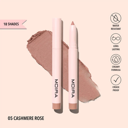 MOIRA AT GLANCE STICK SHADOW CASHMERE ROSE GSS005 R58
