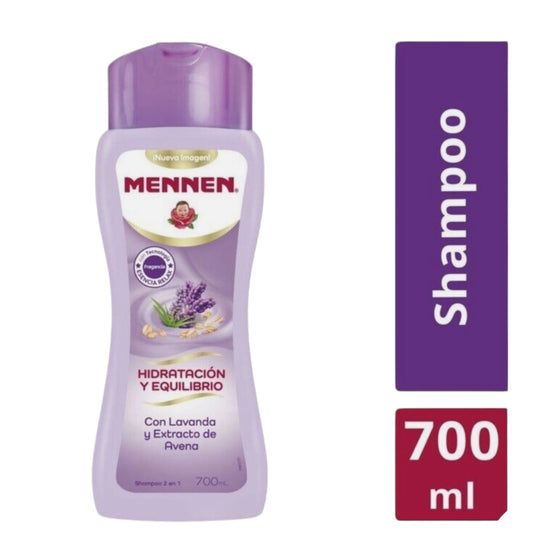 MENNEN SHAMPOO CON LAVANDA Y EXTRACTO DE AVENA  700ML #27