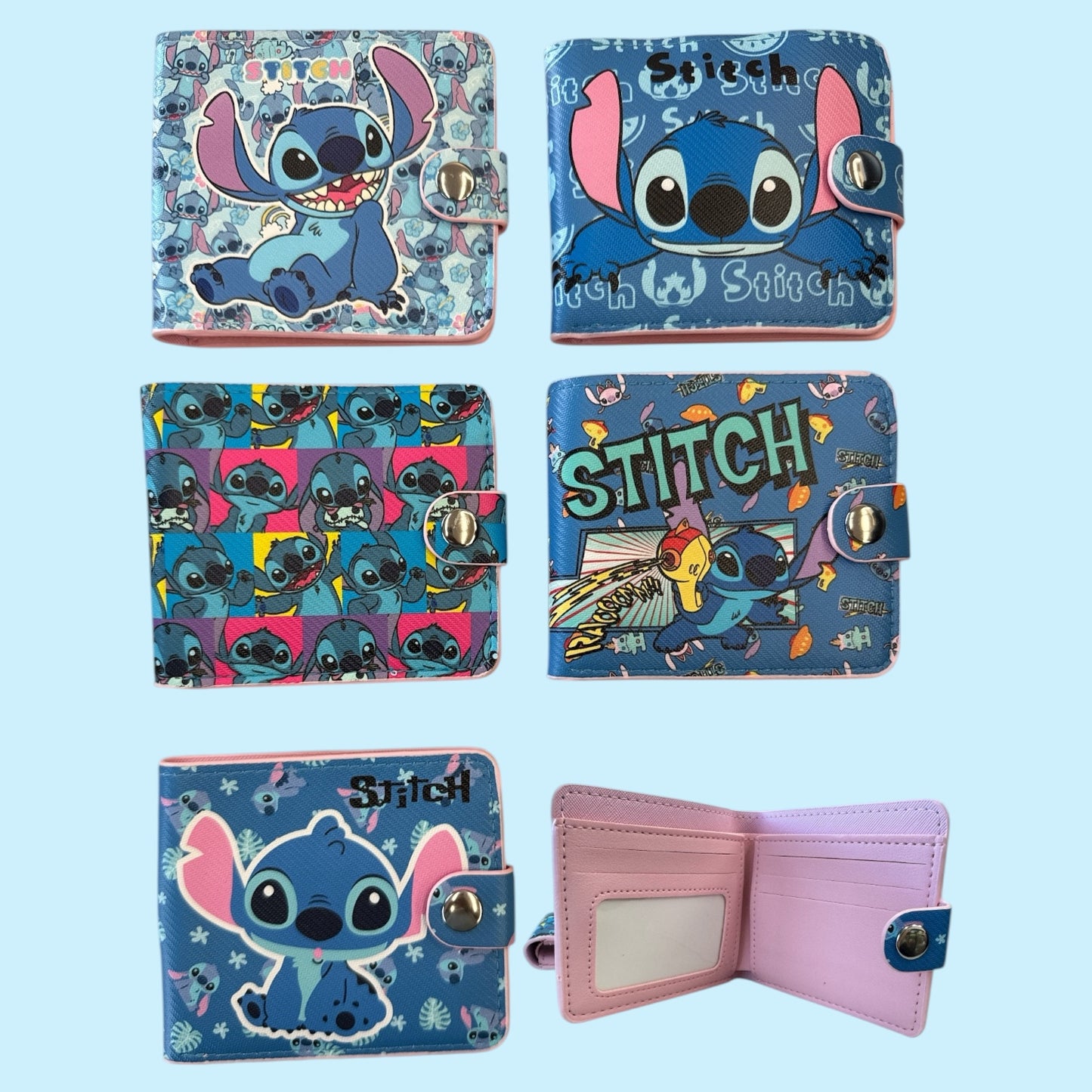 12PCS BLUE GUY WALLETS 9404