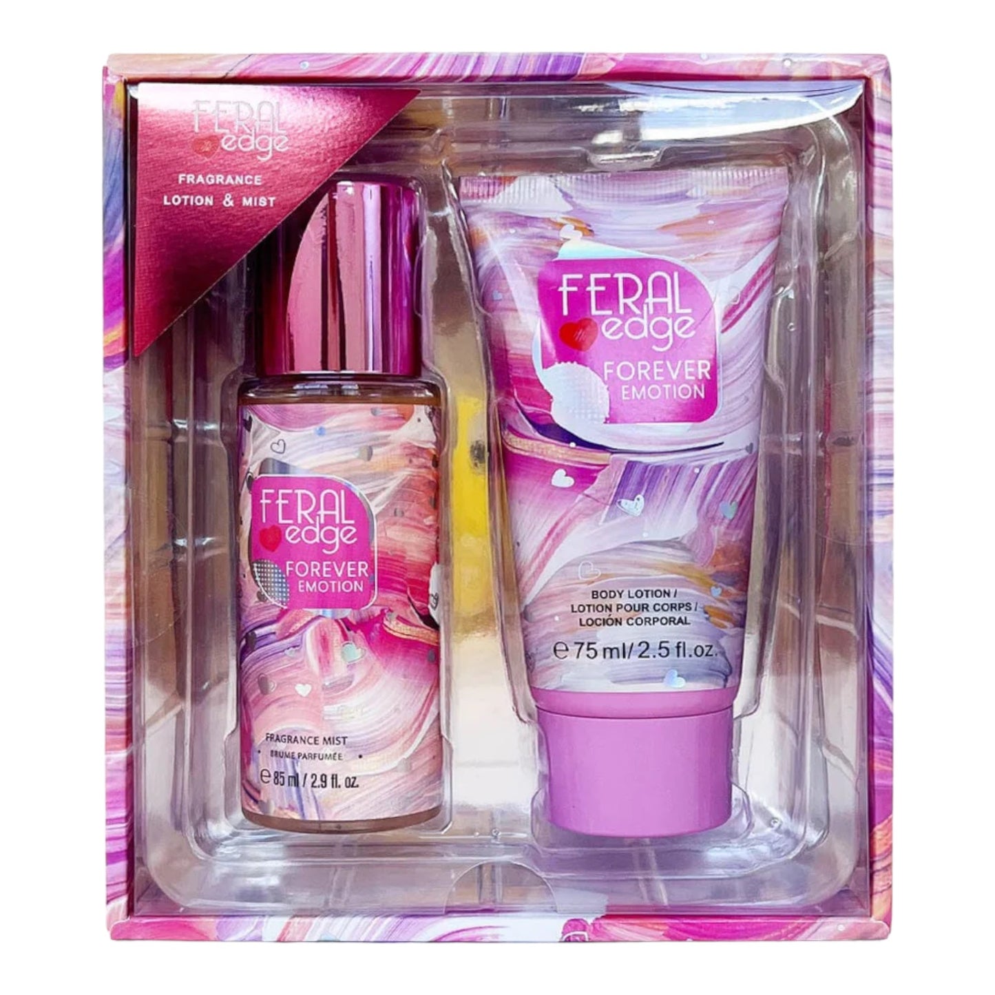 FERAL EDGE FRAGRANCE LOTION & MIST FOREVER EMOTION #97