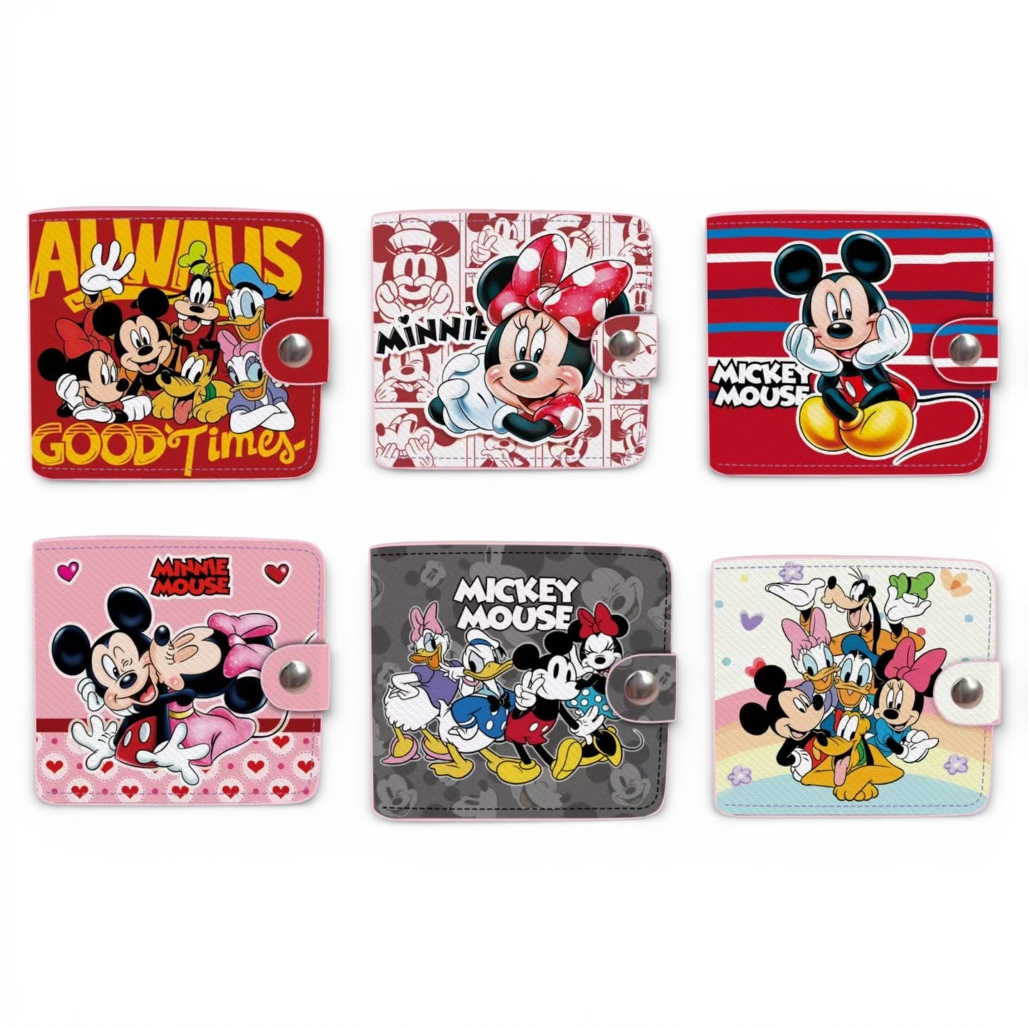 12PCS MOUSE AND FRIENDS WALLET