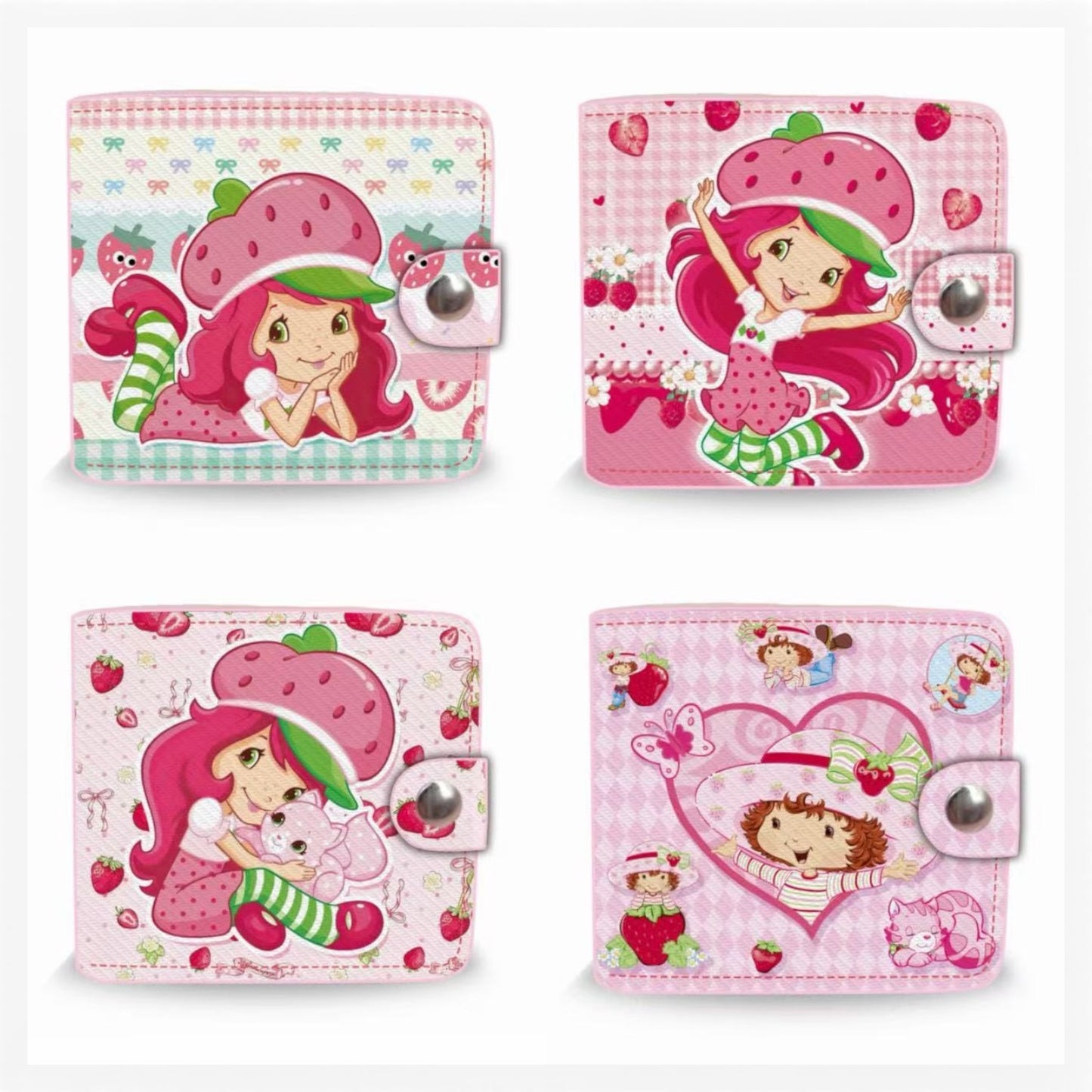 12PCS STRAWBERRY AND FRIENDS WALLET