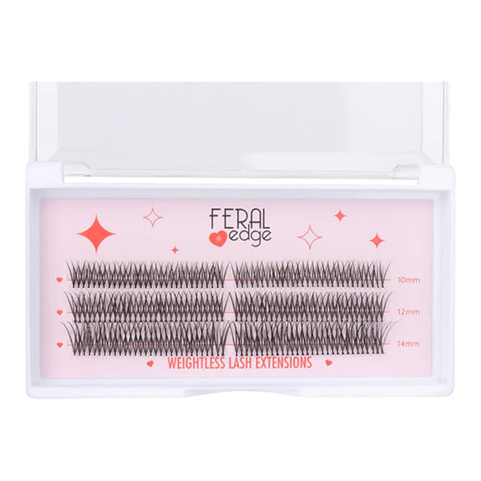 FERAL EDGE WEIGHTLESS LASH EXTENSIONS ANGEL R143