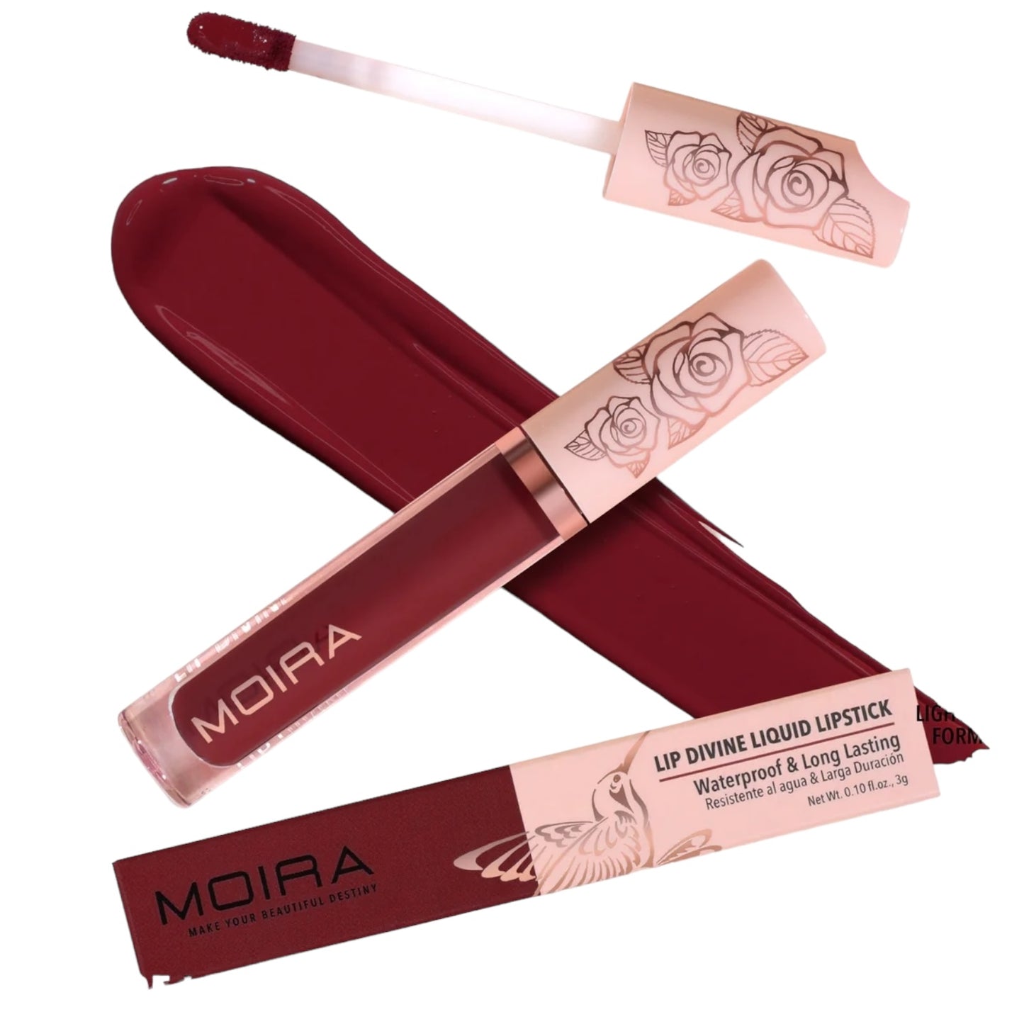 MOIRA LIP DIVINE LIQUID LIPSTICK FIRE LOVE LDV018 #A4