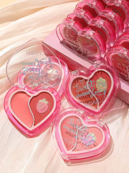 24PCS DISPLAY HUDAVIOJI SWEET LUCKY LIP+CHEEK ZP-070