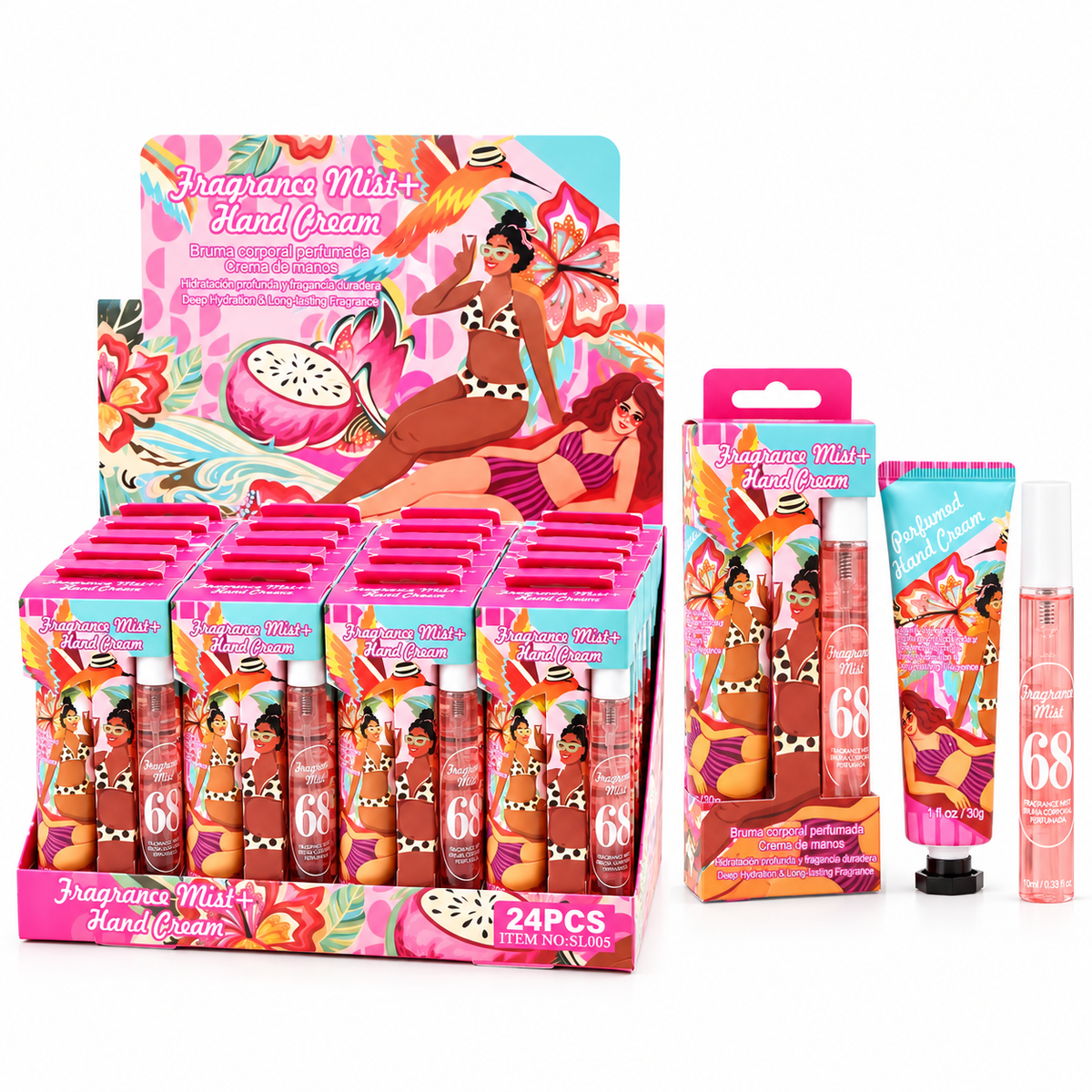 Sultana Rose Fragrance Mist + Hand Cream