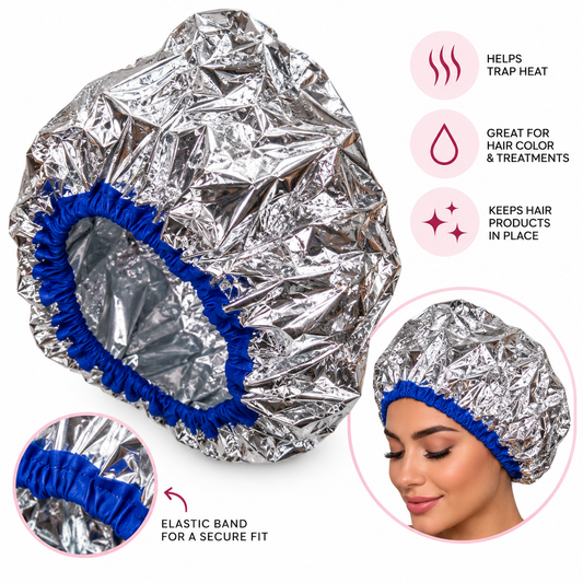 Aluminum Foil Thermal Hair Treatment Cap