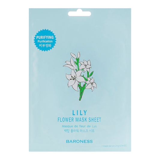 BARONESS LILY FLOWER MASK SHEET MASK B3 1