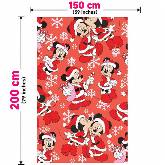 Cute Mouse Couple Holiday Blanket