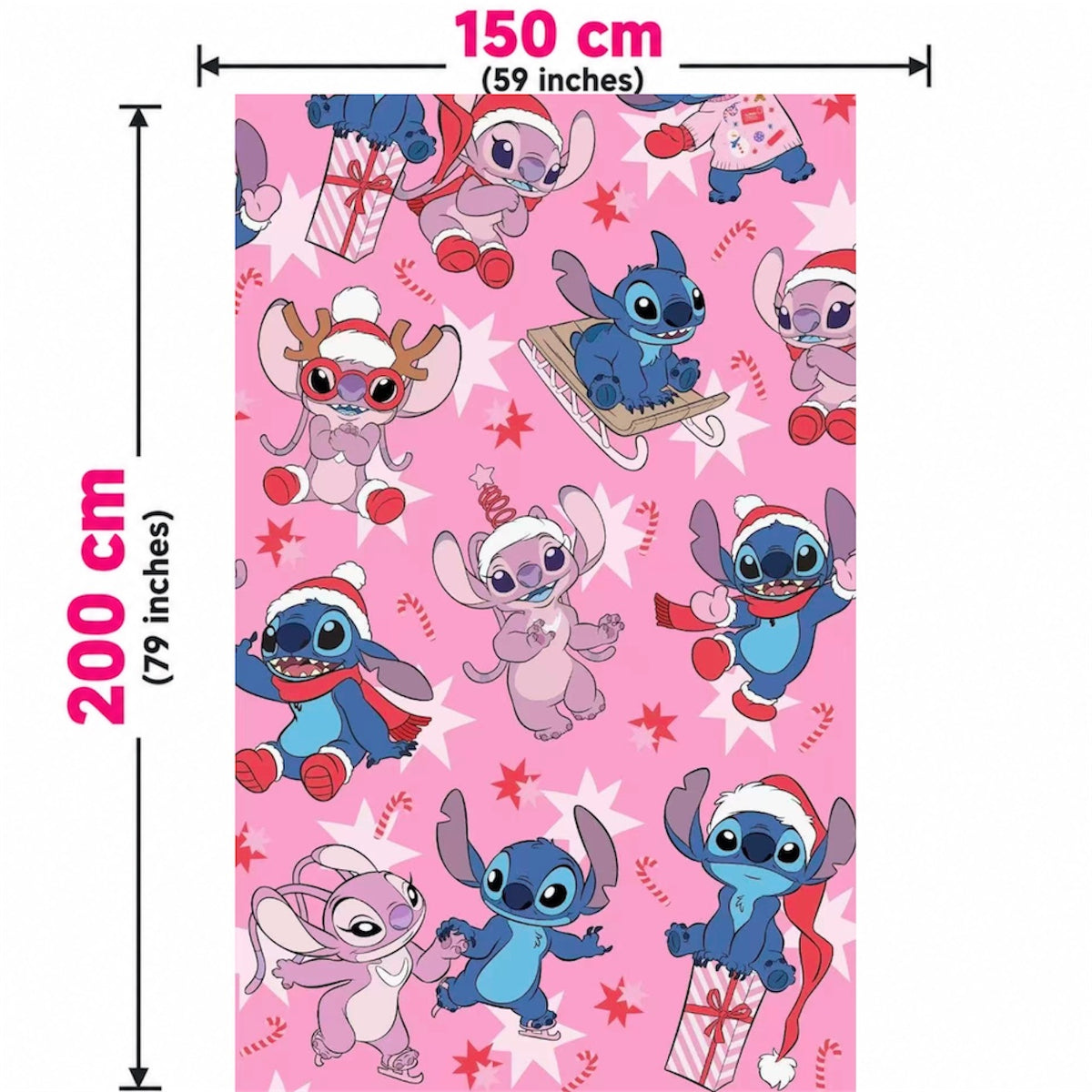 Cute Alien Couple Holiday Blanket