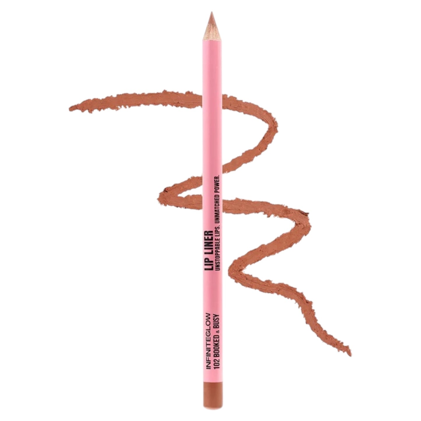 10PCS INFINITE GLOW BOOKED AND BUSY 102 WOOD PENCIL LIP LINER IGM-1040