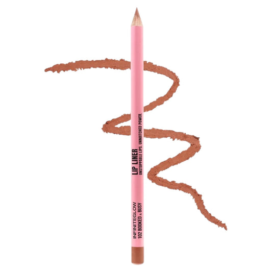 10PCS INFINITE GLOW BOOKED AND BUSY 102 WOOD PENCIL LIP LINER IGM-1040