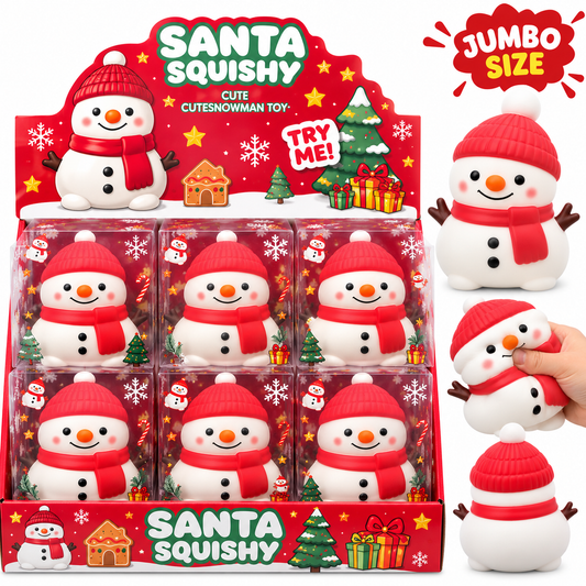 Snowman Jumbo Squishy