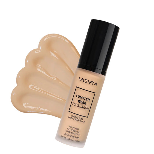 MOIRA COMPLETE WEAR FOUNDATION 250  NATURAL BUFF CWF250 R57