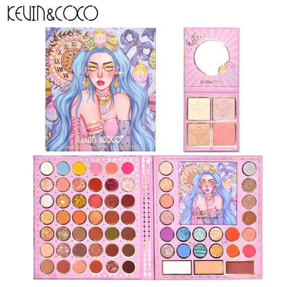 KEVIN&COCO EASTER EGGS 69 COLOR EYESHADOW / FACE PALETTE KC223588 R132