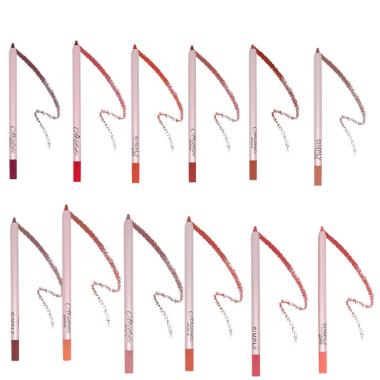 SIMPLY BELLA ABSOLUTE LIPLINER #1-12 ONE OF EACH