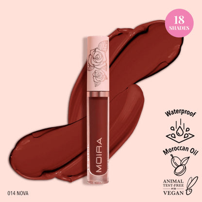 MOIRA LIP DIVINE LIQUID LIPSTICK NOVA LDV014# A4