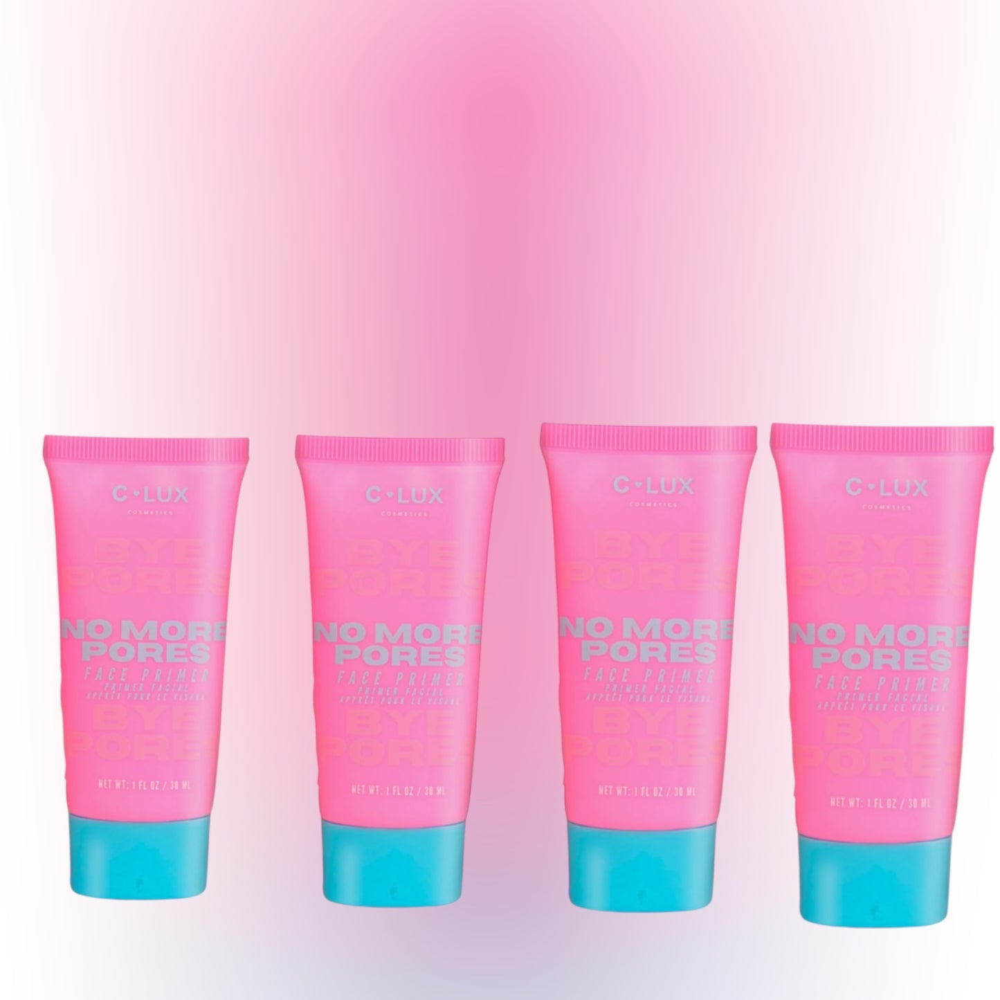 4PCS C.LUX NO MORES PORES FACE PRIMER NMP001