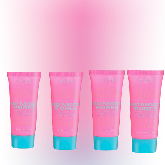 4PCS C.LUX NO MORES PORES FACE PRIMER NMP001