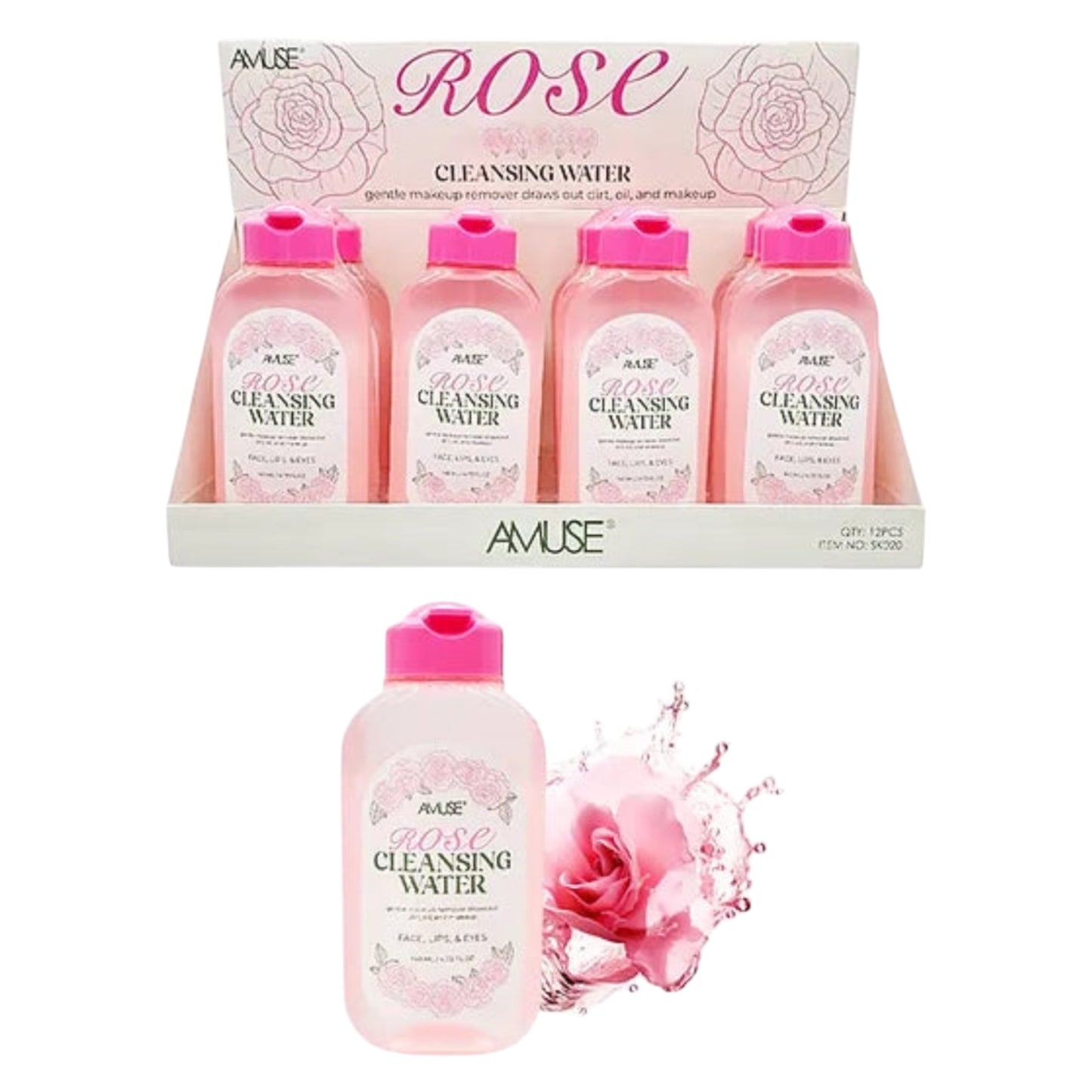 AMUSE ROSE CLEANSING WATER # A35