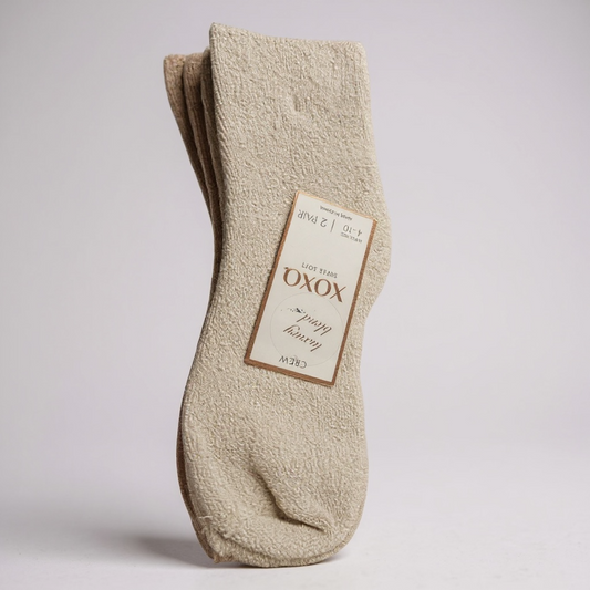 3 SETS EACH HAS 2 PAIRS LUXURY BLEND NUDE SOCKS