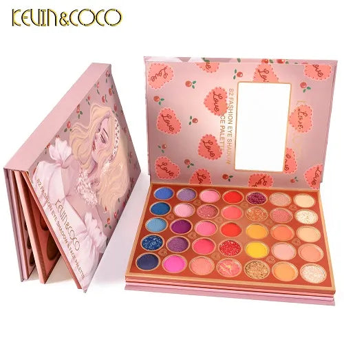 KEVIN&COCO 82 COLORS FACE  PALETTE CHERRY GIRL KC221379 R56