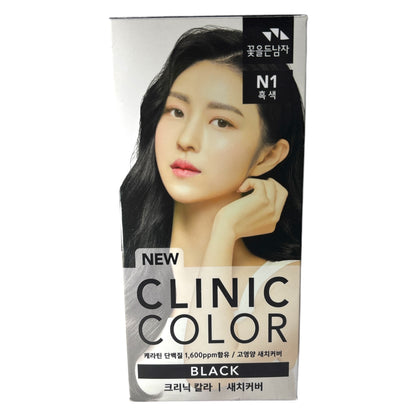 KOREAN FLOR DE MAN NEW CLINIC COLOR N1 CLINIC COLOR BLACK#83