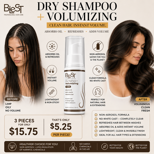 3PCS BLEST DRY SHAMPOO+VOLUMIZING CLEAR DS-170