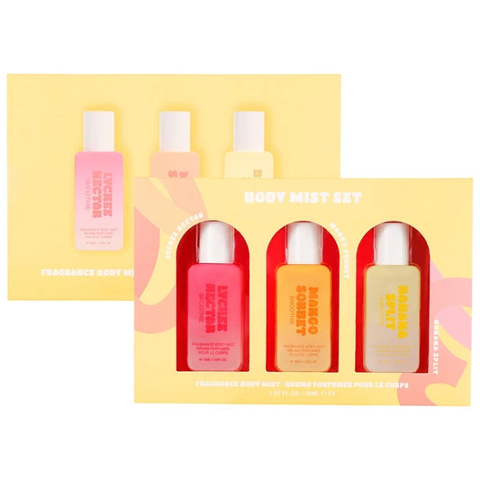 3 SETS OF WOMENS 3PCS SET SMOOTHIE BODY MIST 88774
